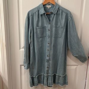 Wonderly Chambray Dress sz. S